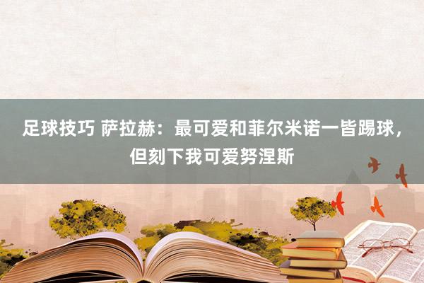 足球技巧 萨拉赫：最可爱和菲尔米诺一皆踢球，但刻下我可爱努涅斯