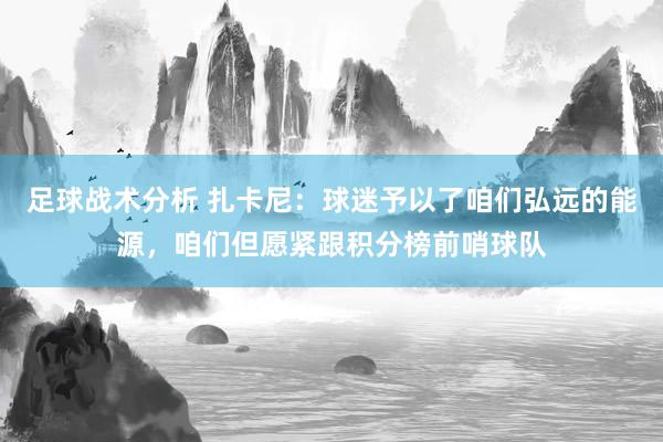 足球战术分析 扎卡尼：球迷予以了咱们弘远的能源，咱们但愿紧跟积分榜前哨球队