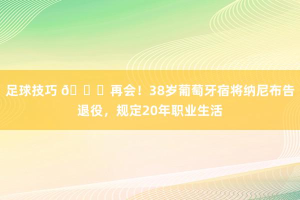 足球技巧 👋再会！38岁葡萄牙宿将纳尼布告退役，规定20年职业生活