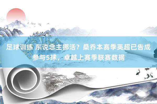 足球训练 东说念主挪活？桑乔本赛季英超已告成参与5球，卓越上赛季联赛数据