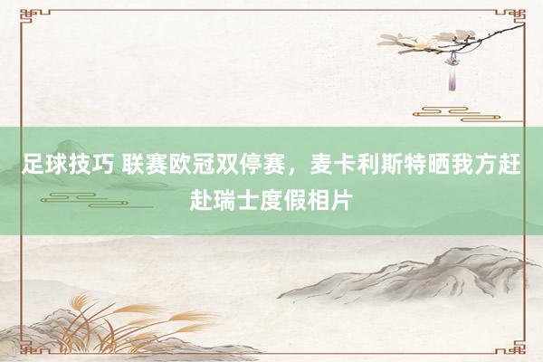 足球技巧 联赛欧冠双停赛，麦卡利斯特晒我方赶赴瑞士度假相片